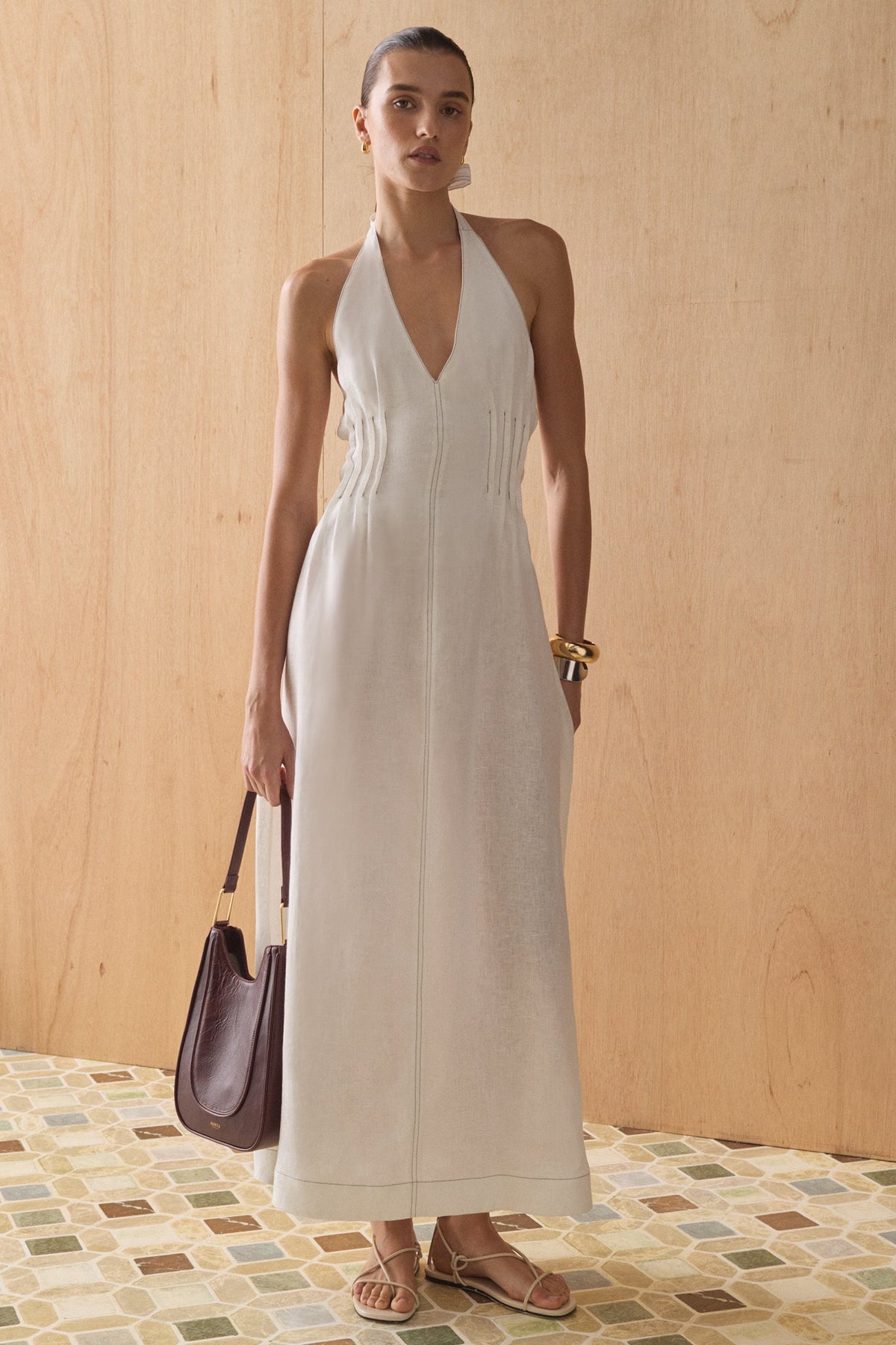 THE BIRDIE LINEN DRESS