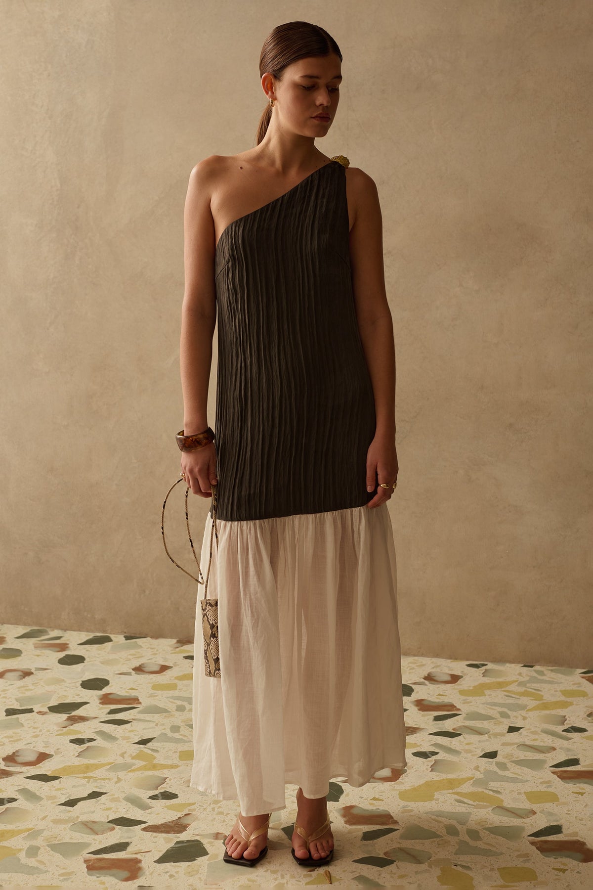 THE CLAUDIA TENCEL DRESS