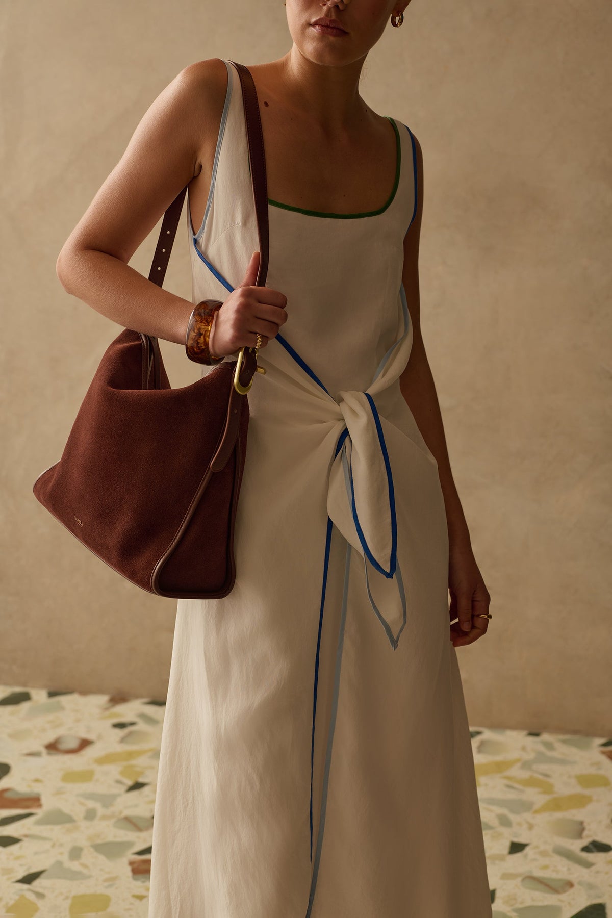 THE PHOEBE CUPRO DRESS