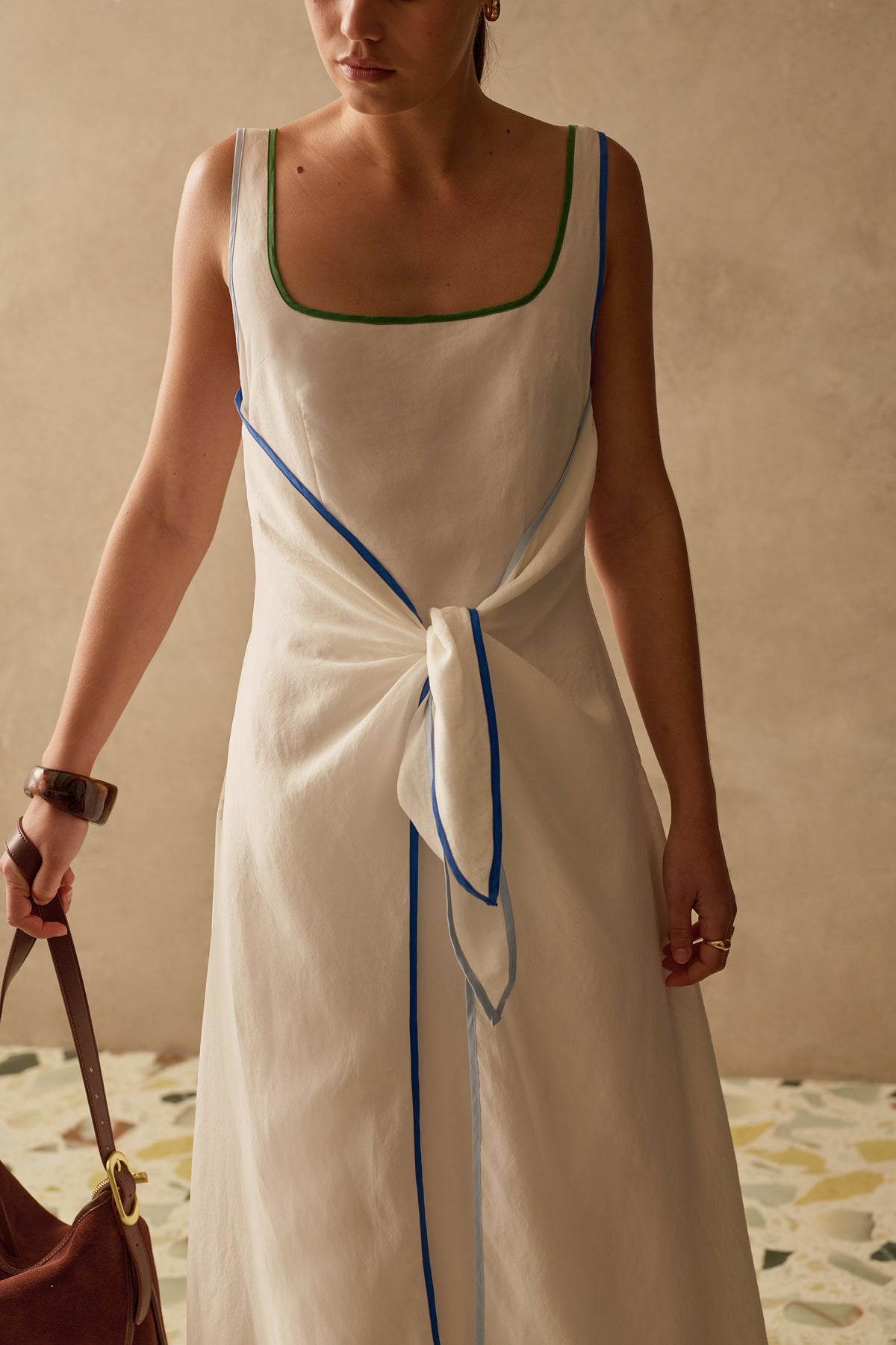THE PHOEBE CUPRO DRESS