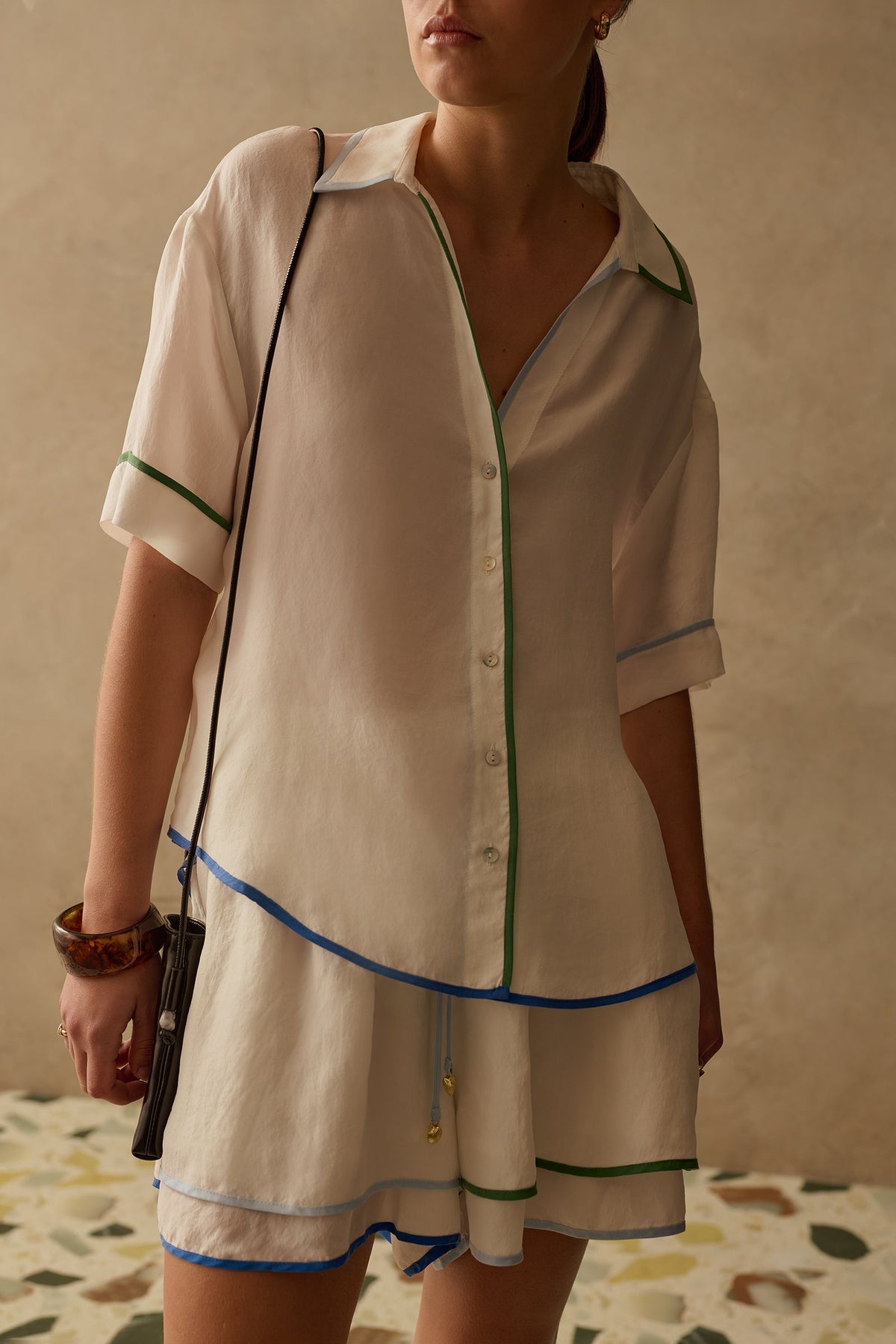 THE BLAISE CUPRO SHIRT