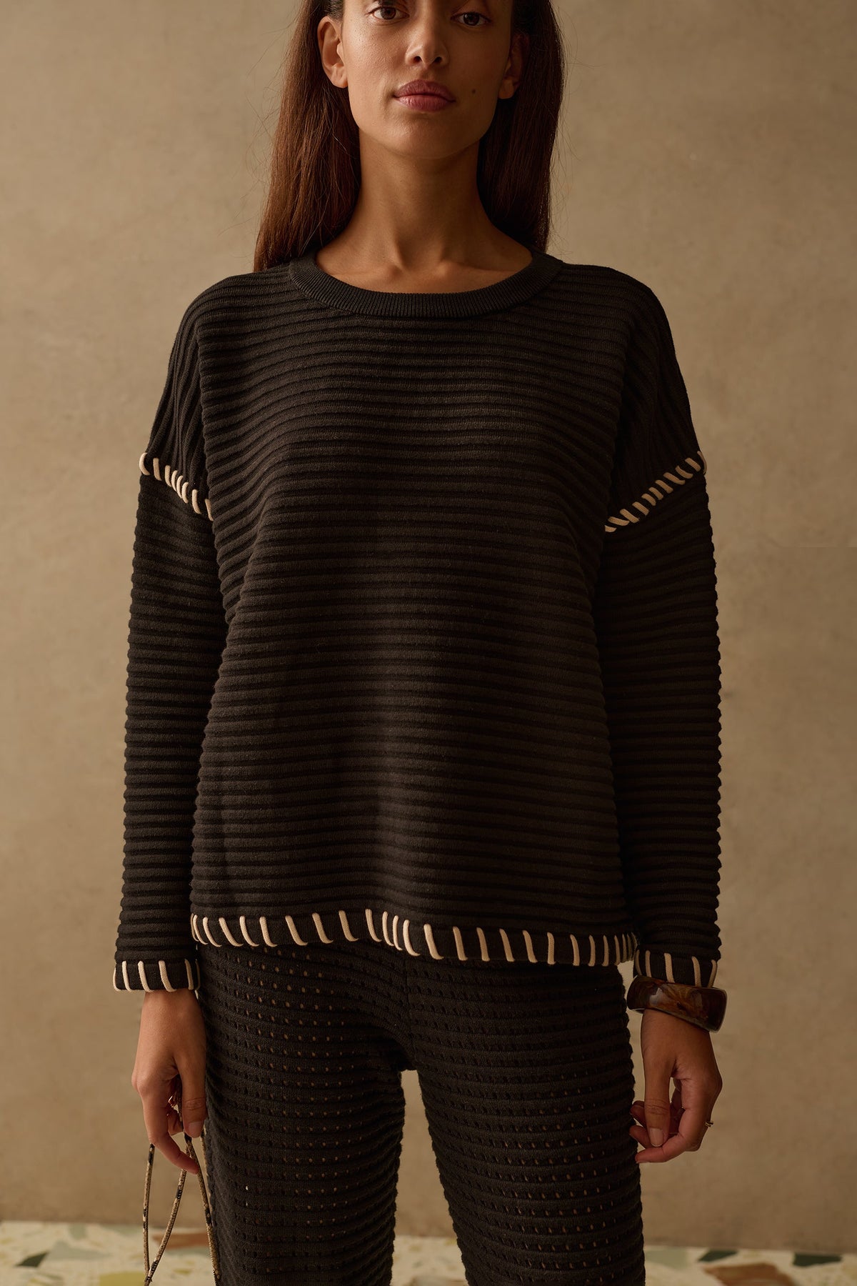 THE FREYA COTTON KNIT JUMPER