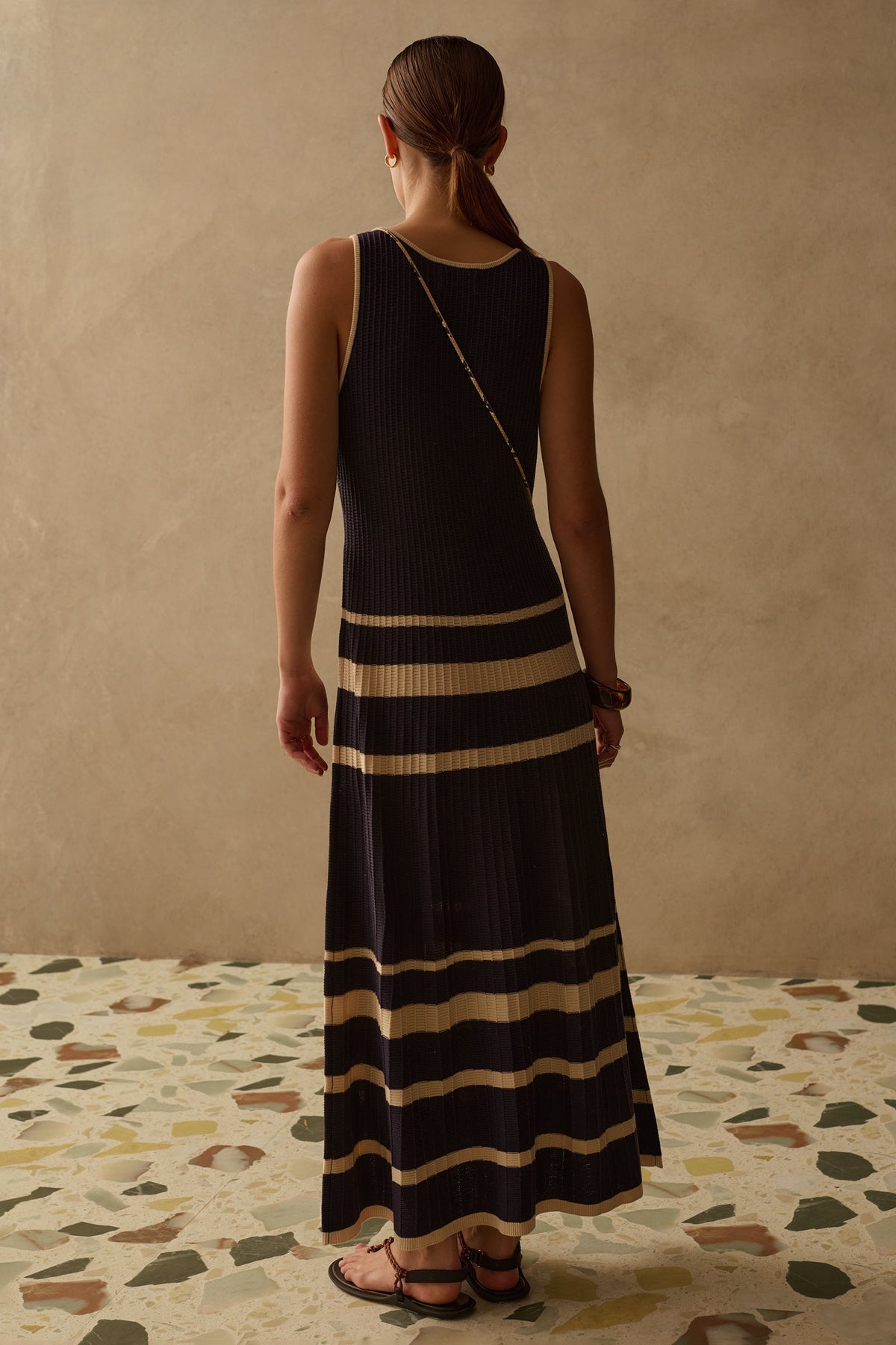 THE TAVIRA TENCEL KNIT DRESS