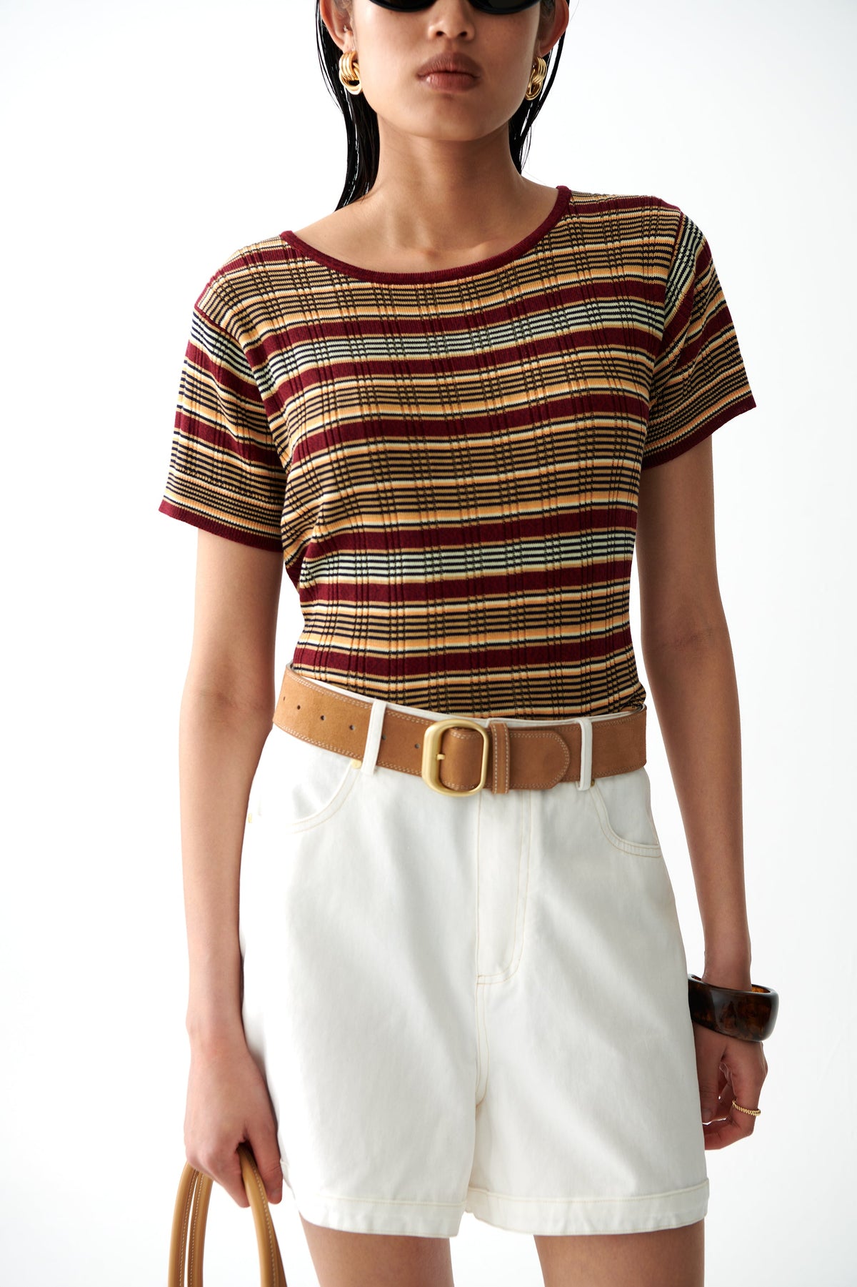 THE CAEN TENCEL KNIT TOP
