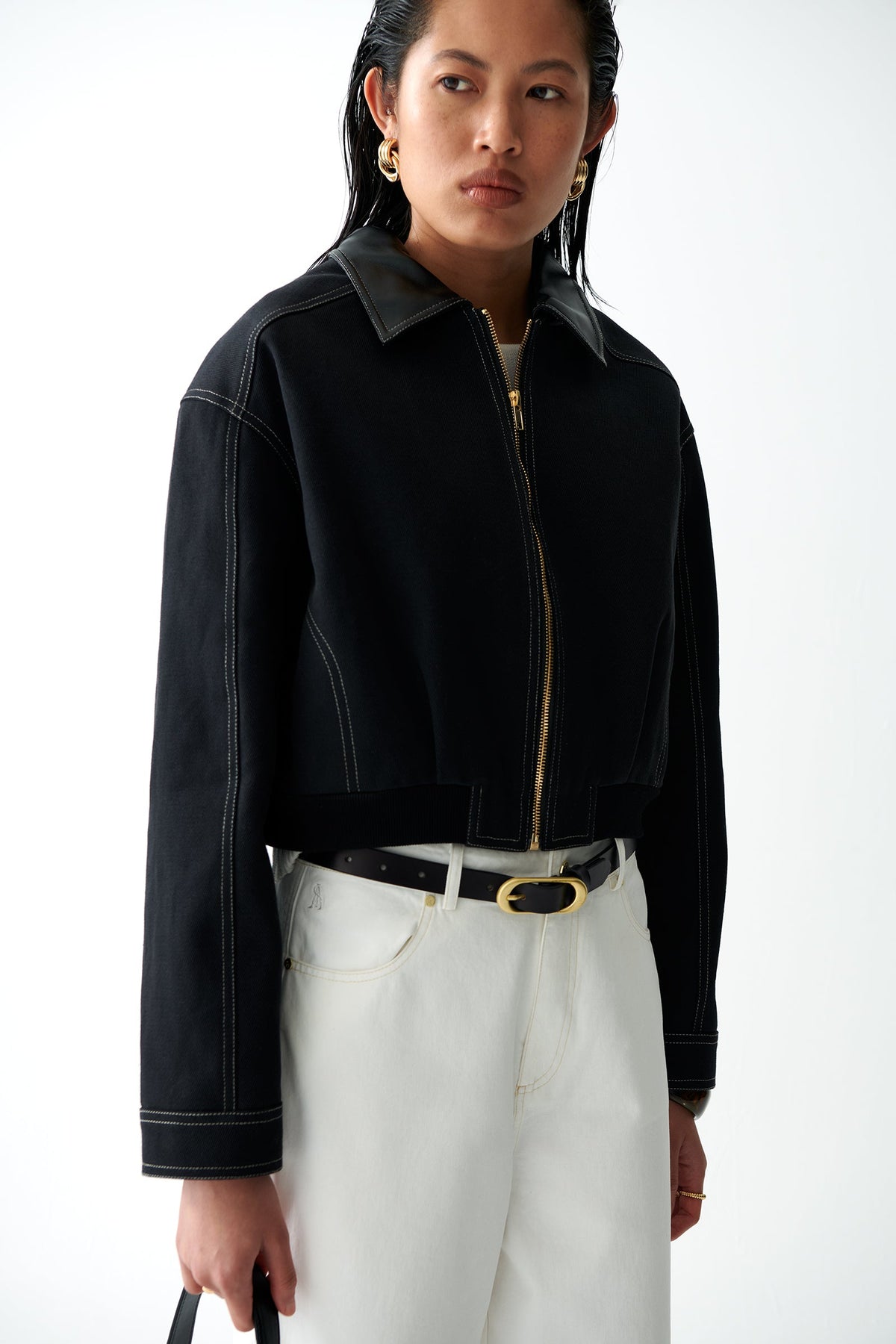 THE DUCKIE COTTON BOMBER JACKET