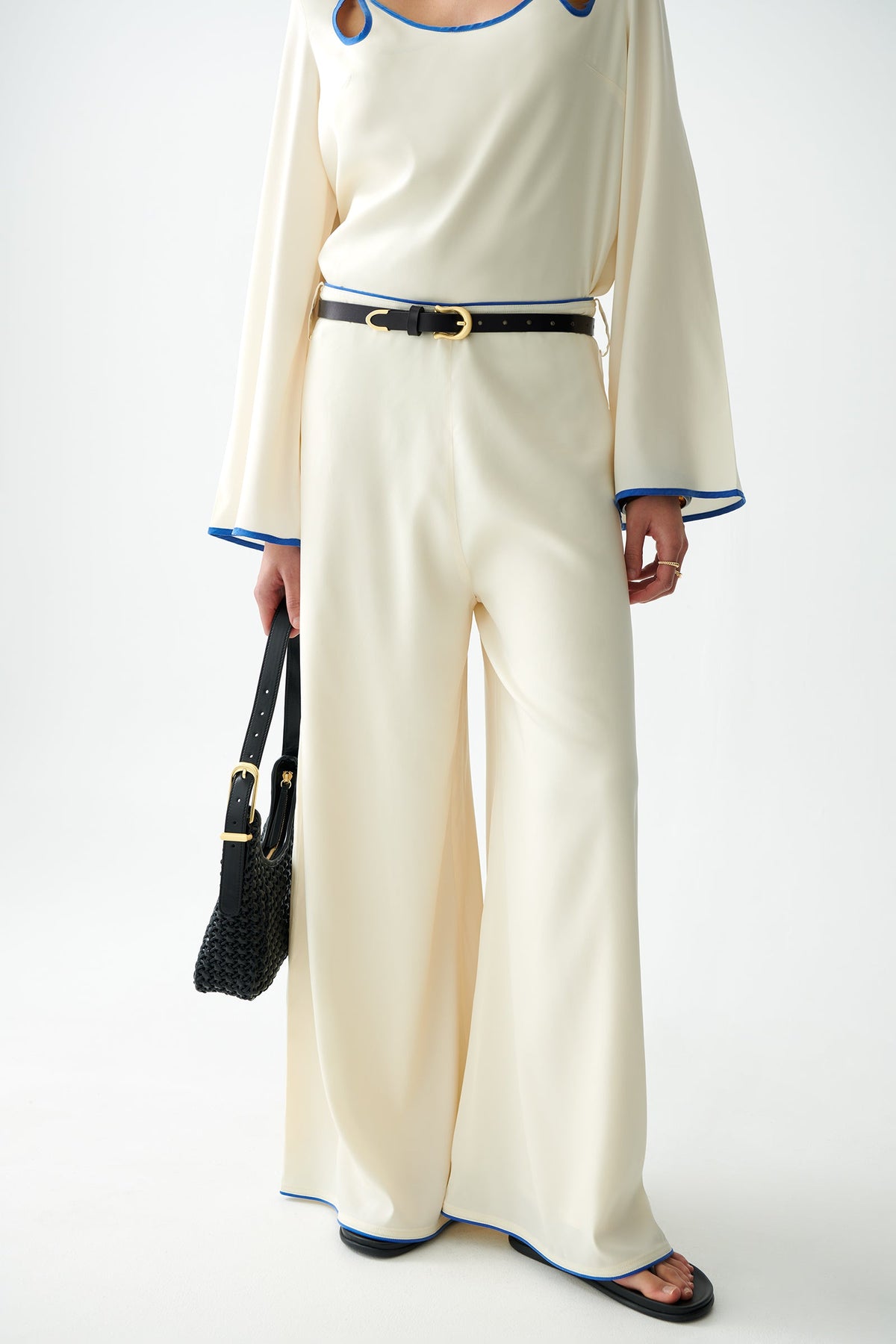 THE NORA CUPRO PANTS