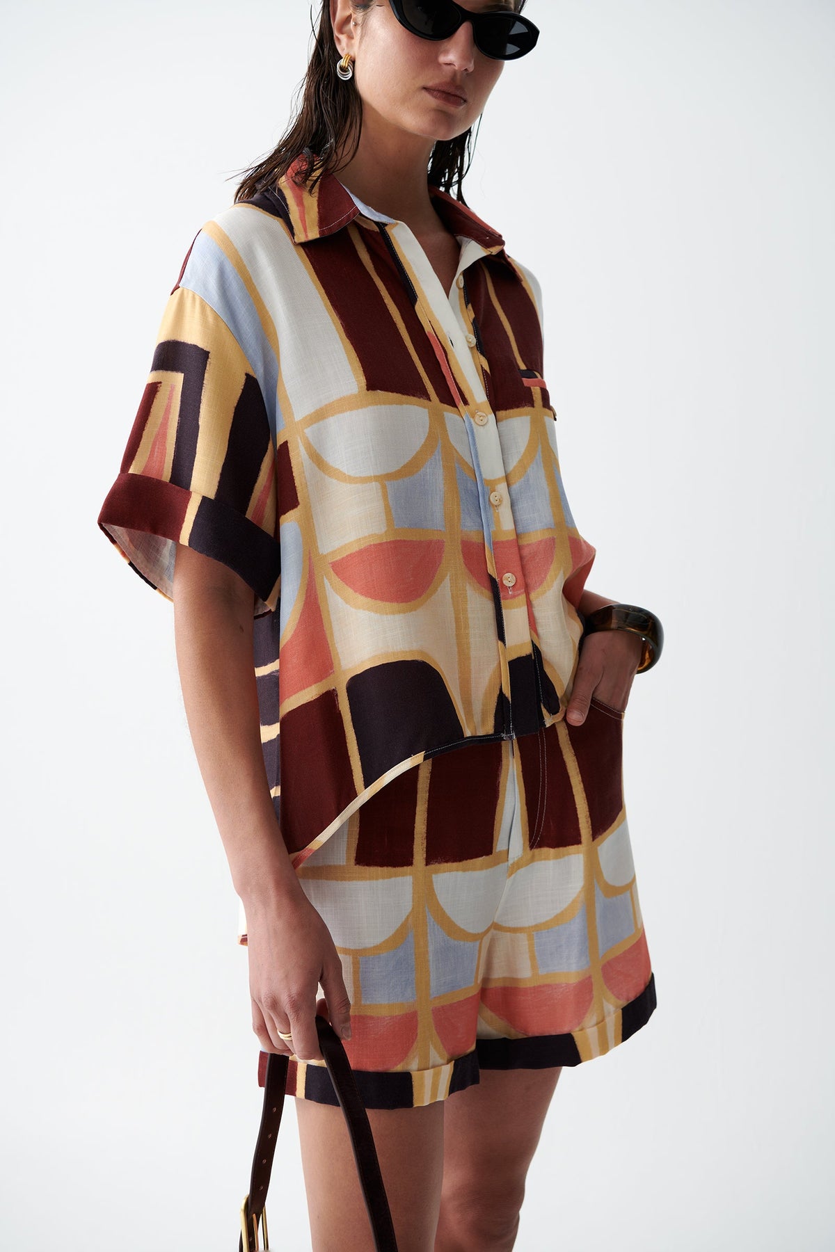 THE JOHANNA TENCEL SHIRT