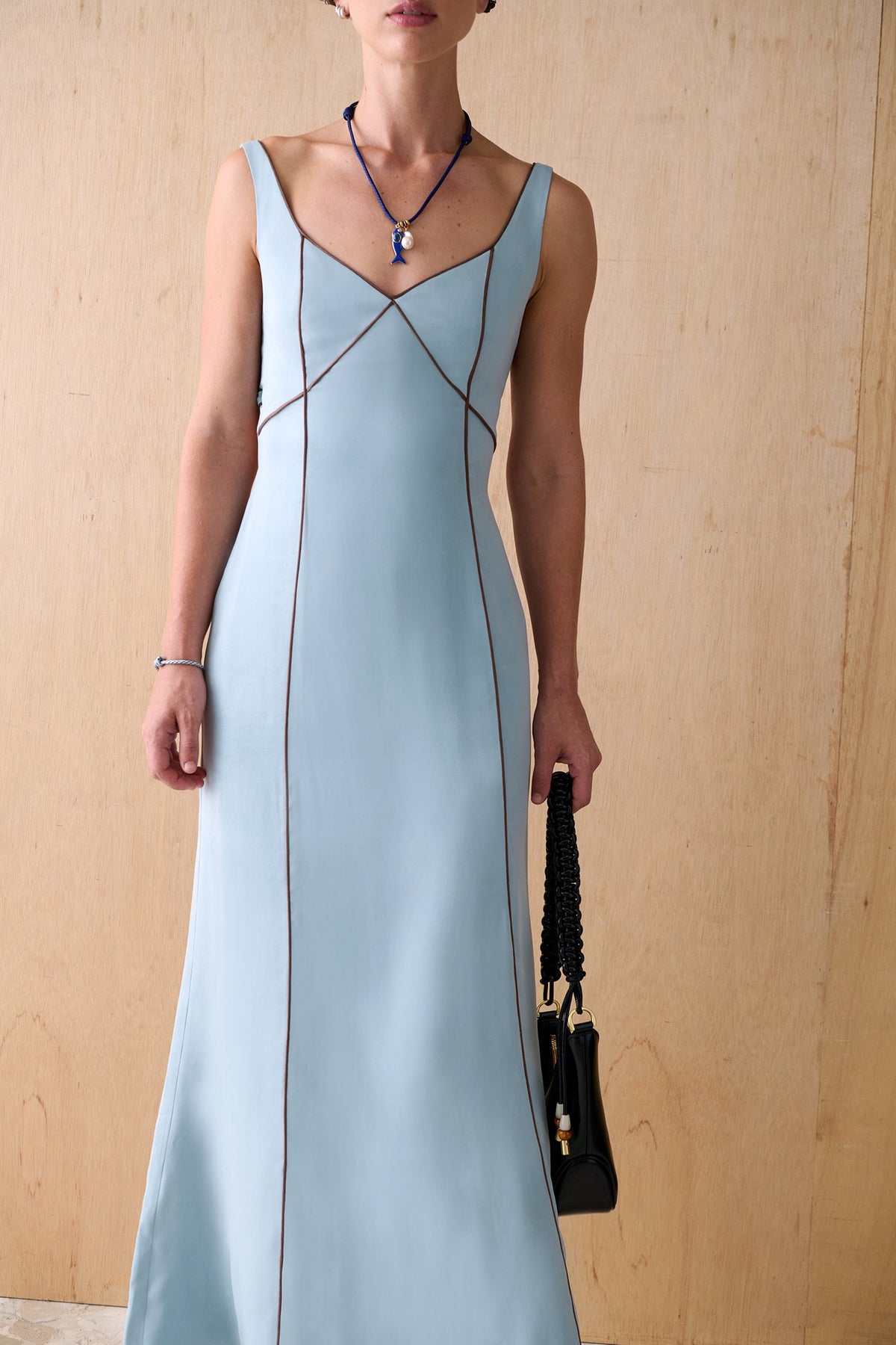 THE ESTHER CUPRO DRESS