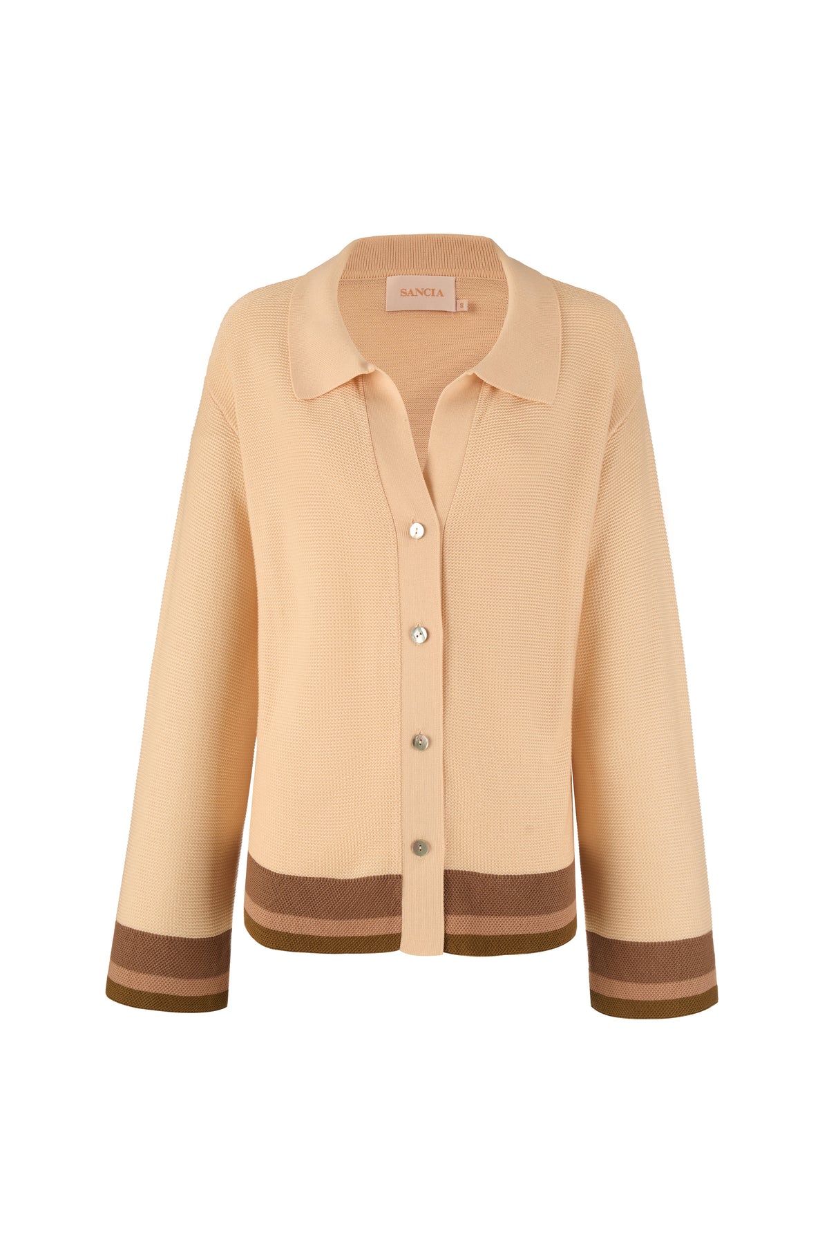 THE ABIGAIL TENCEL KNIT SHIRT