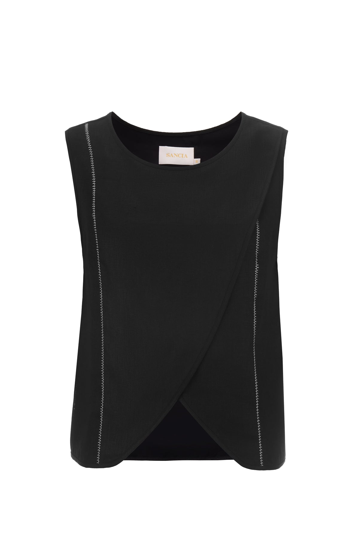 THE NANCY LINEN TOP