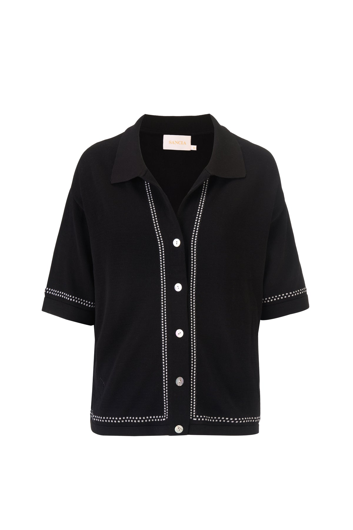 THE COCO TENCEL KNIT SHIRT