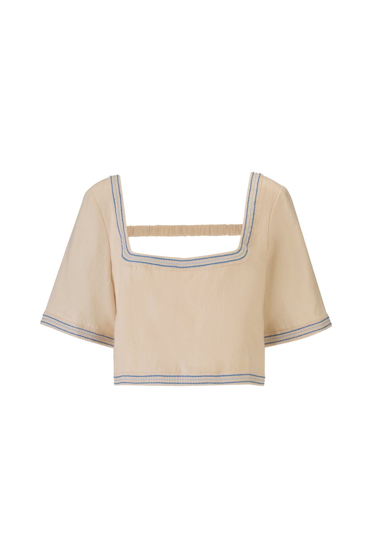THE ZOSIA LINEN TOP