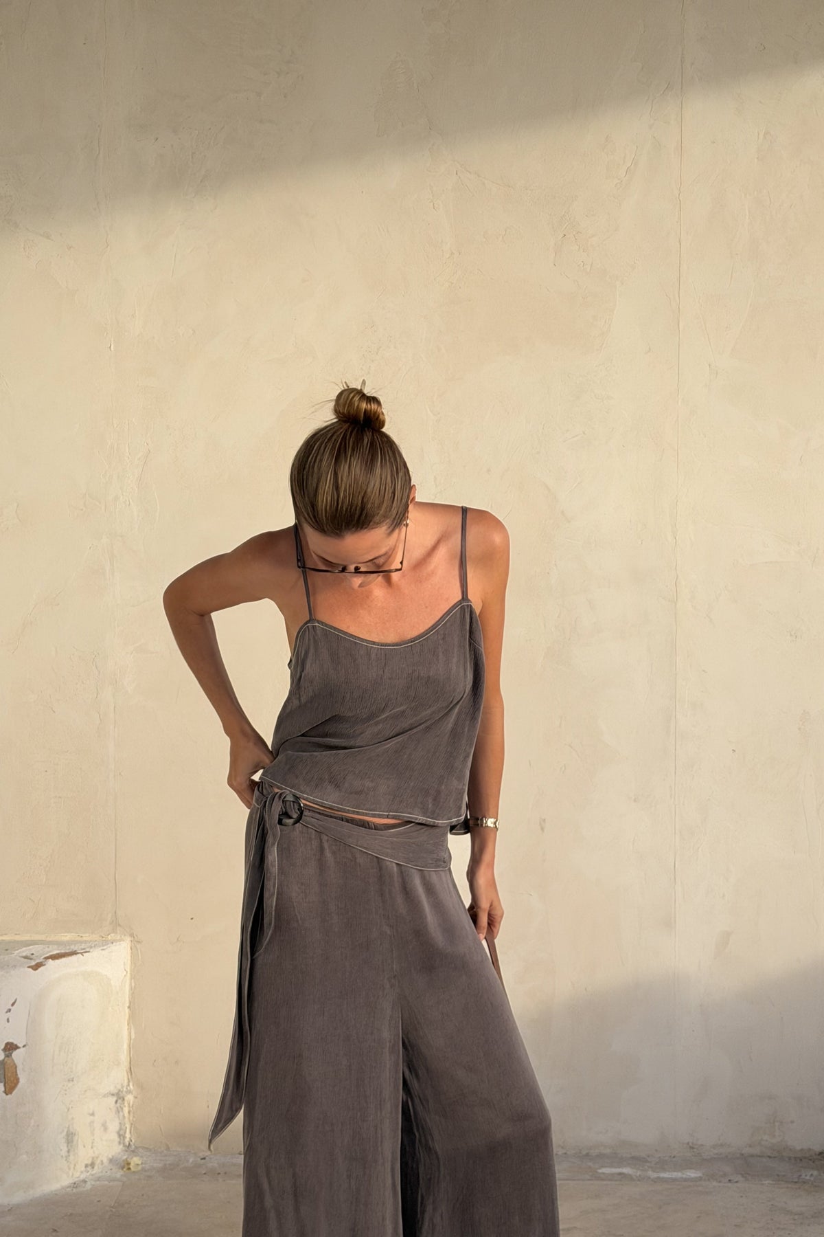 THE LUNA CUPRO PANTS