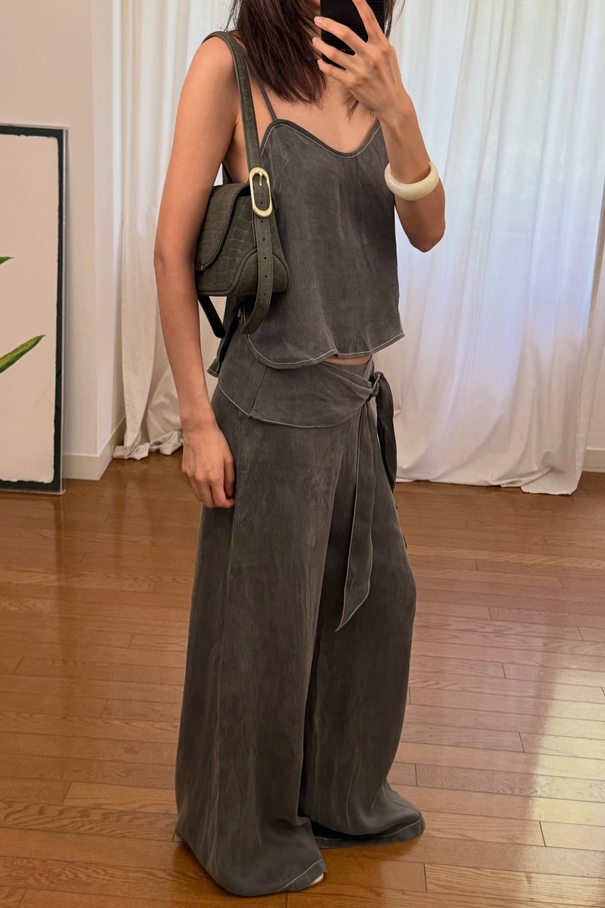 THE LUNA CUPRO PANTS