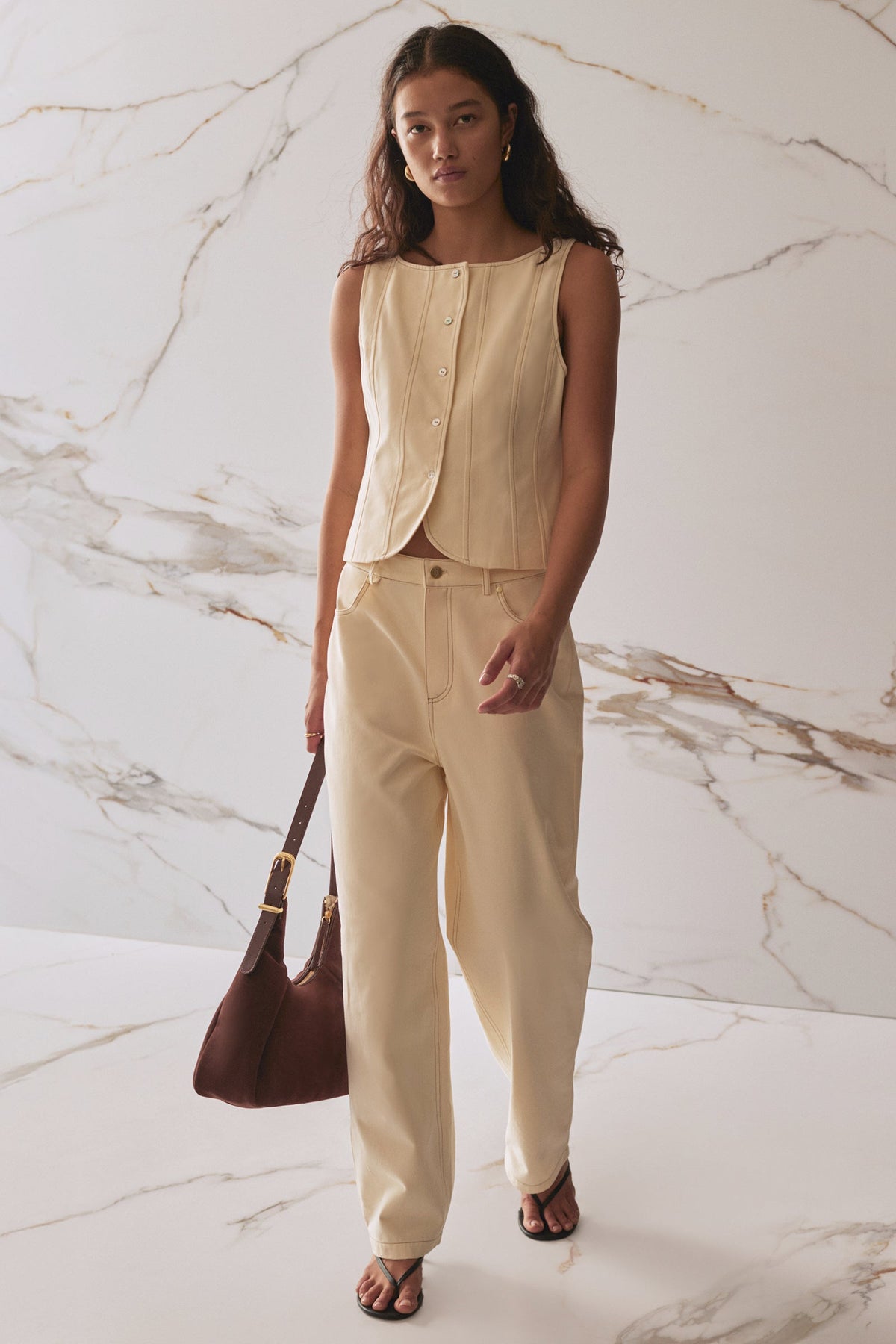 THE BRIXLYNN COTTON PANTS