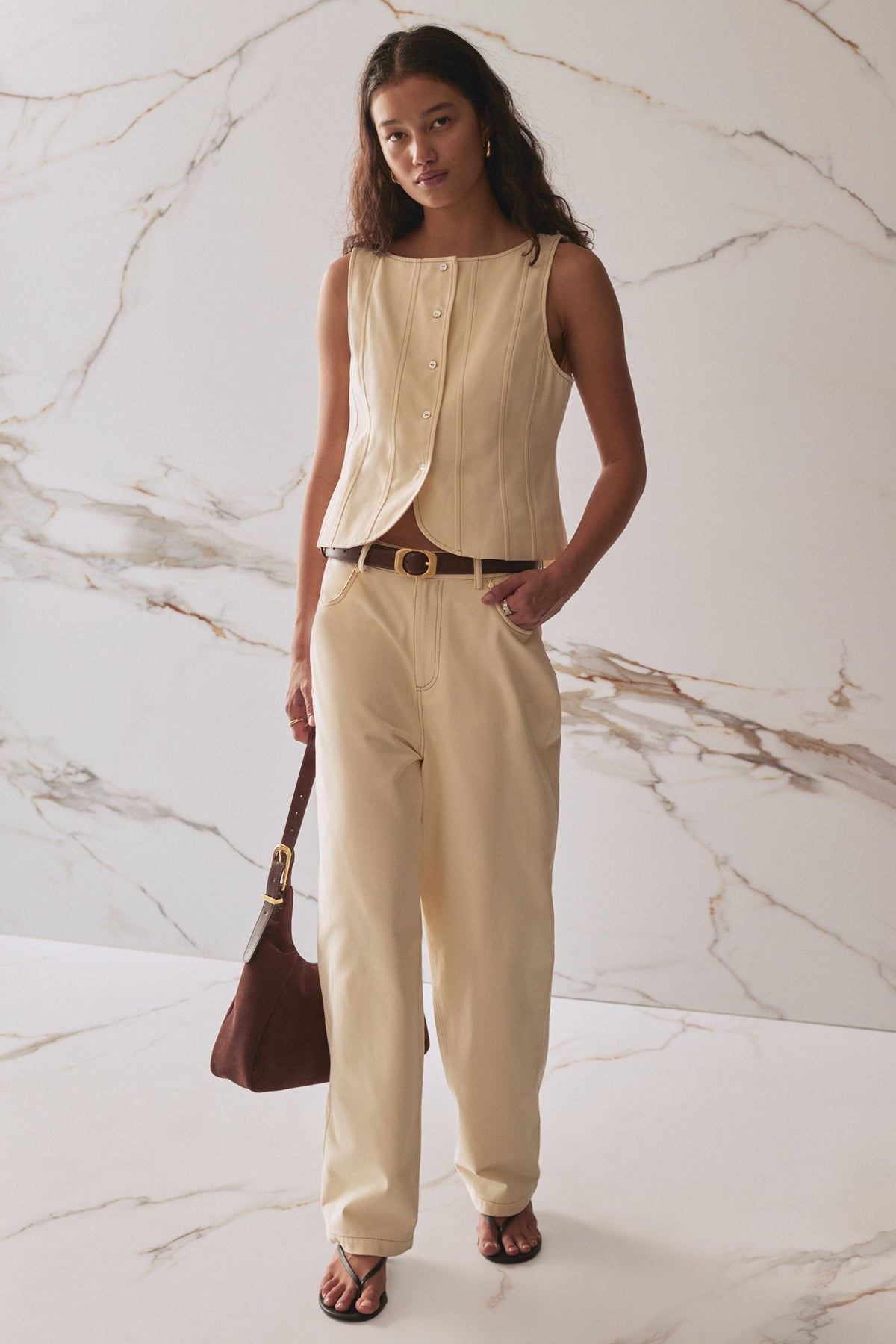 THE BRIXLYNN COTTON PANTS