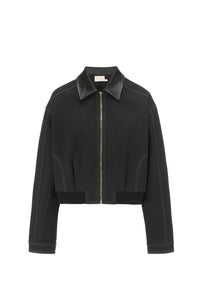 THE DUCKIE COTTON BOMBER JACKET