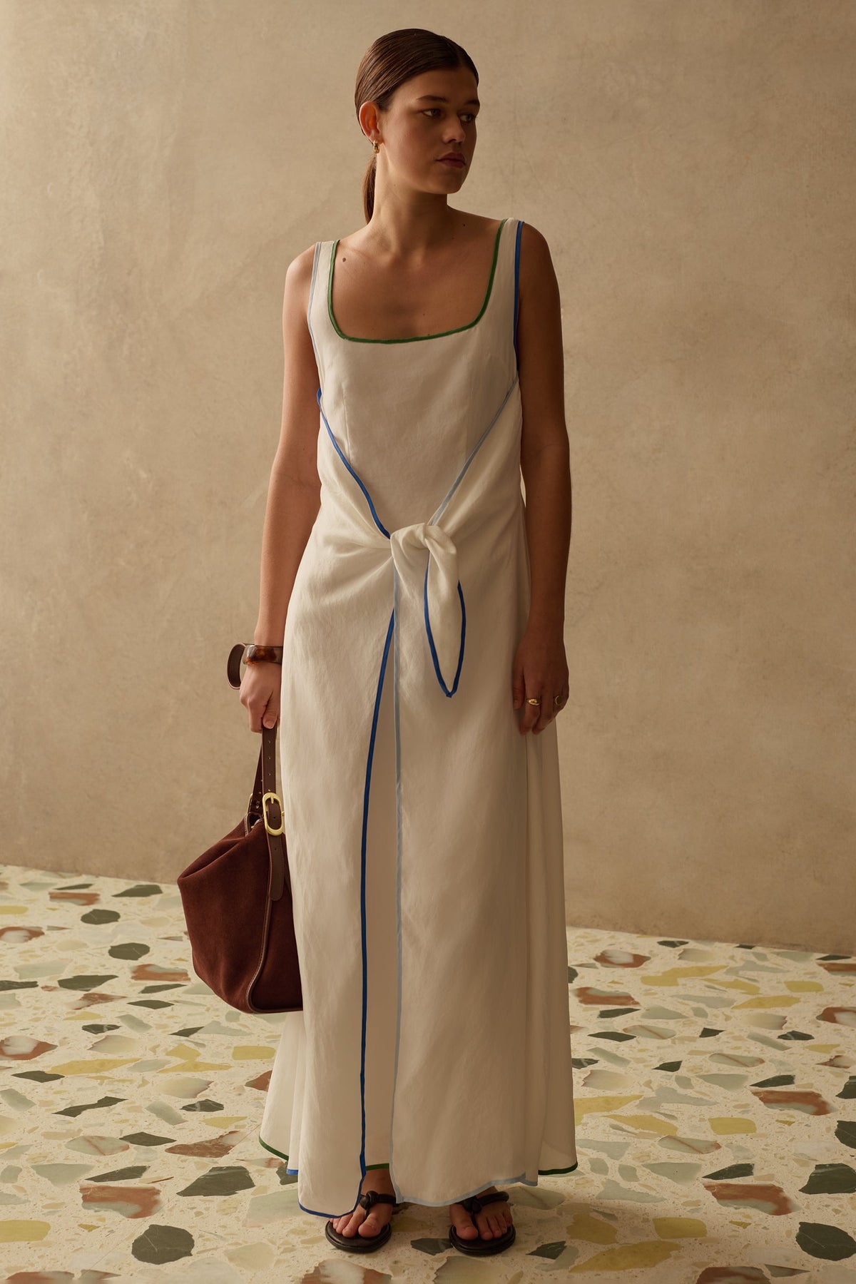 THE PHOEBE CUPRO DRESS