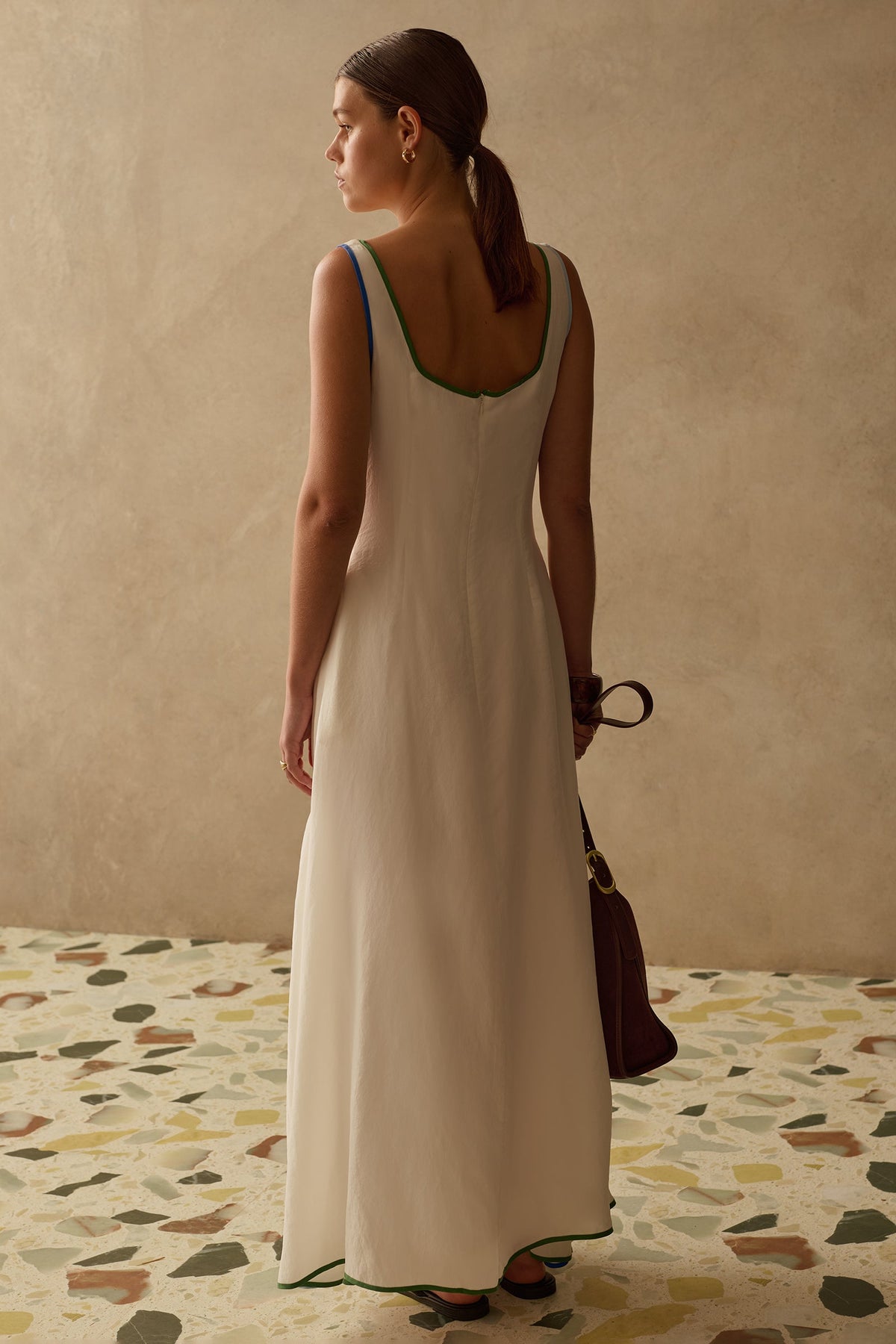 THE PHOEBE CUPRO DRESS