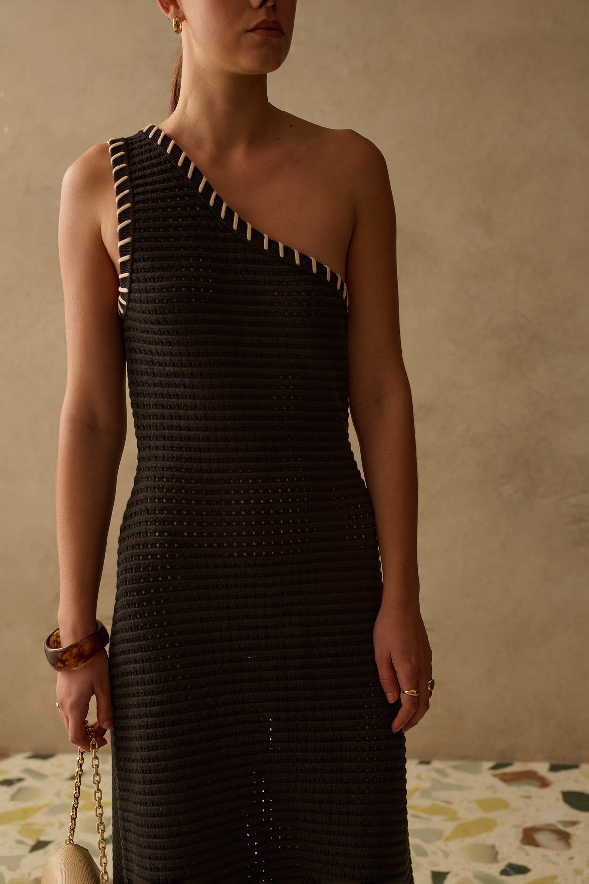 THE CHLOE COTTON KNIT DRESS