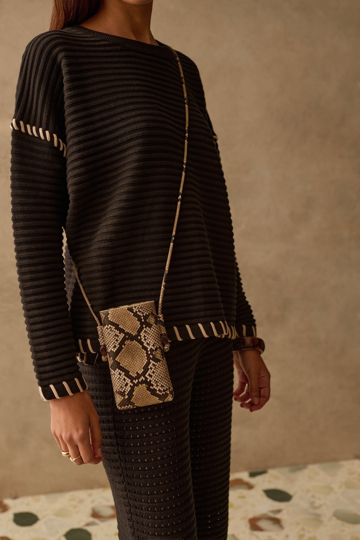 THE FREYA COTTON KNIT JUMPER