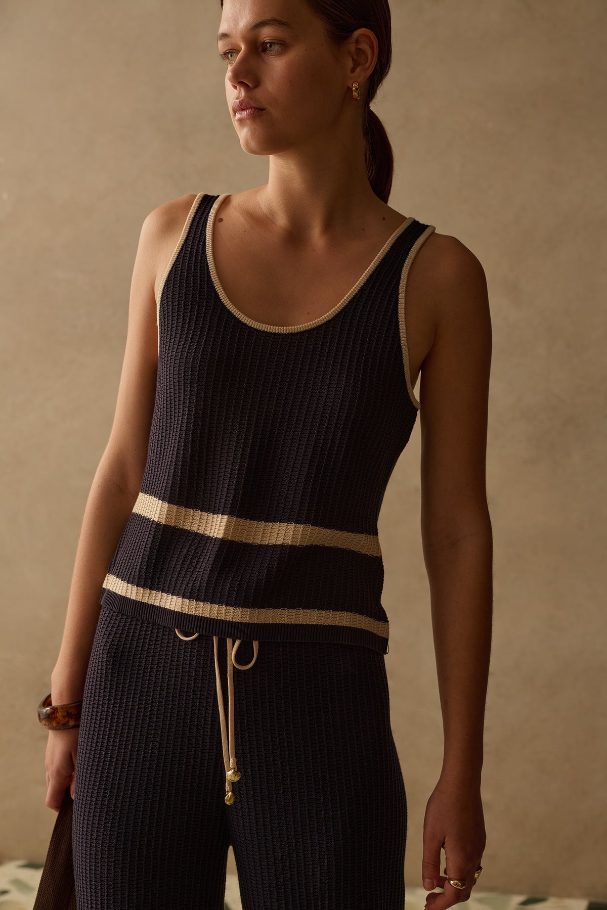 THE CALI TENCEL KNIT TOP