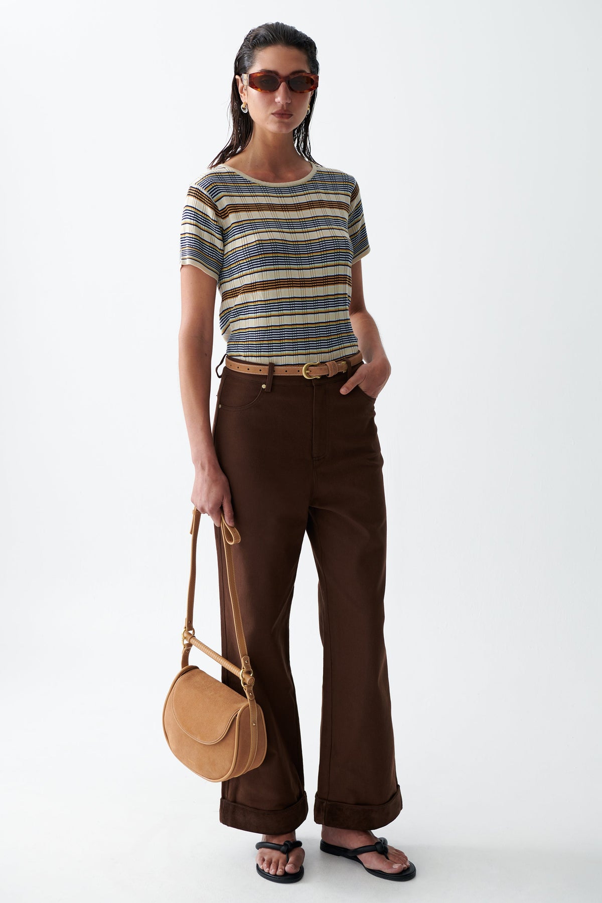 THE CAEN TENCEL KNIT TOP