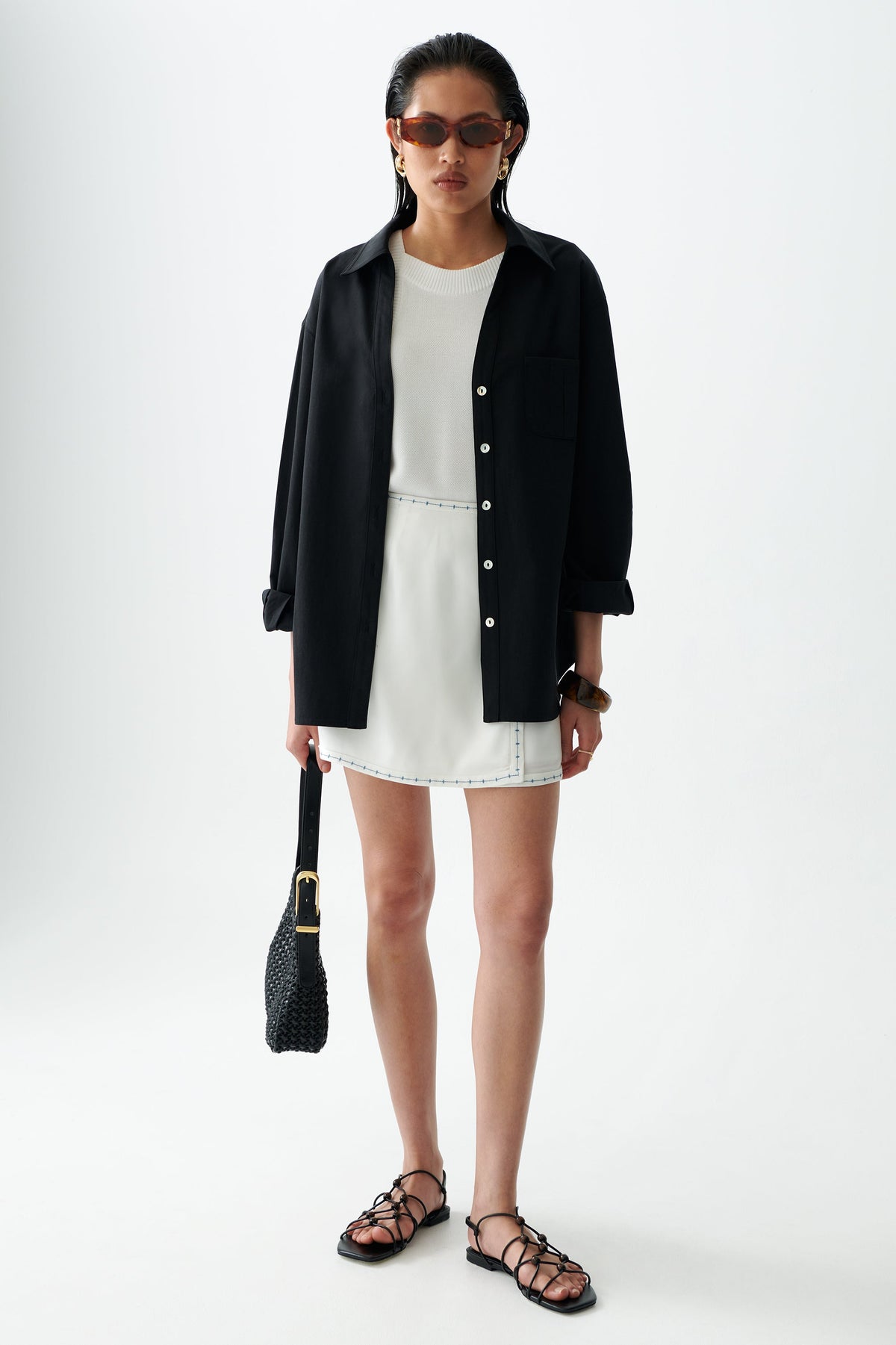 THE BONNIE TENCEL SKIRT