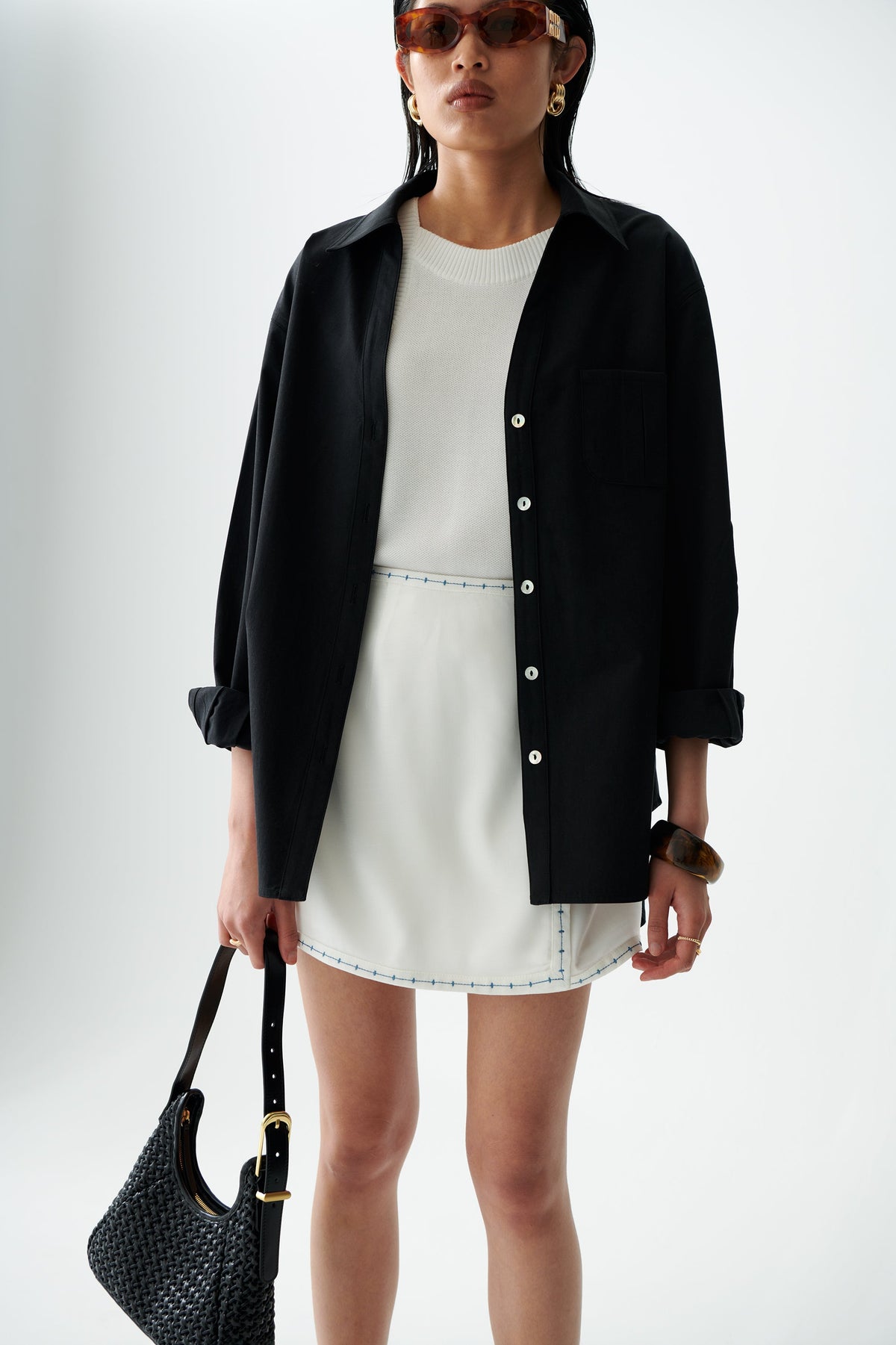 THE BONNIE TENCEL SKIRT