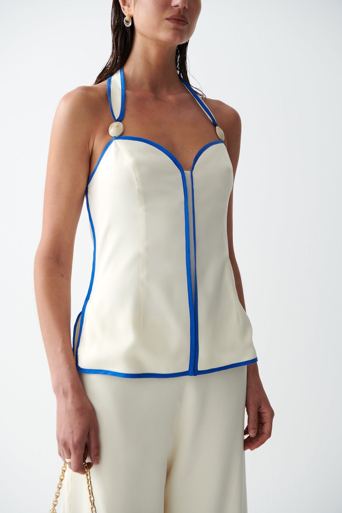 THE ISSY CUPRO TOP