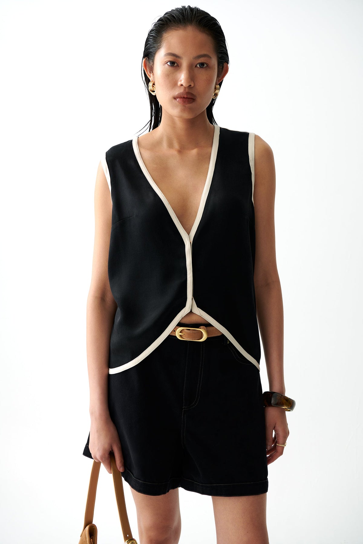 THE CLEMENT CUPRO TOP
