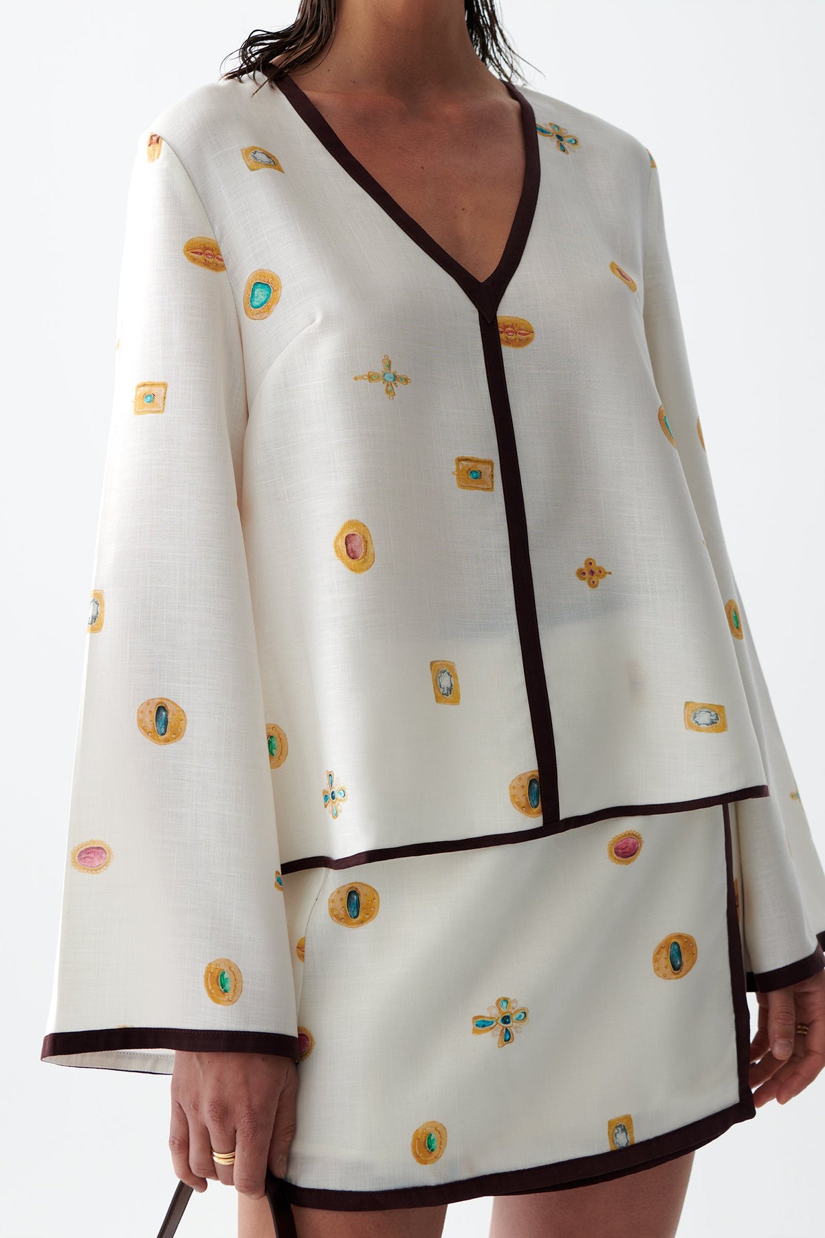 THE MELROSE TENCEL TOP