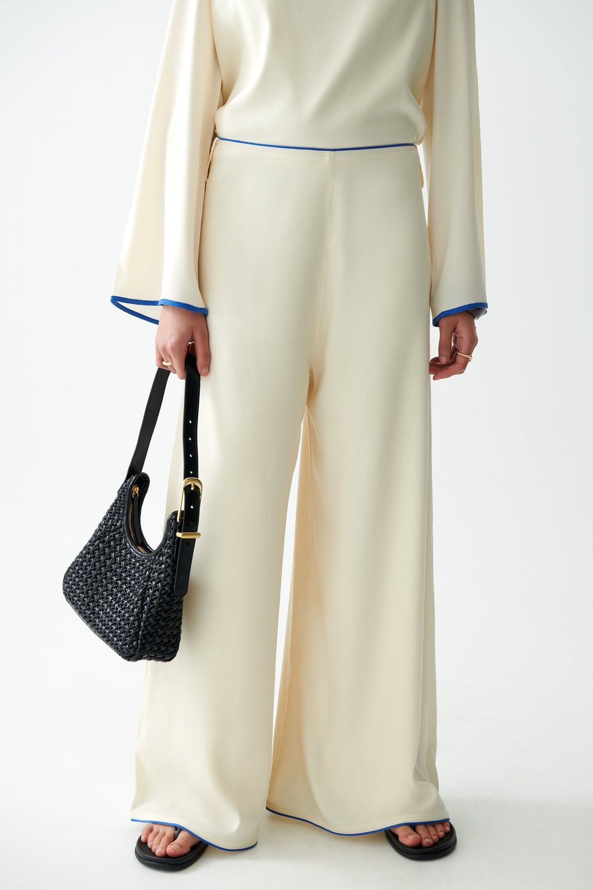 THE NORA CUPRO PANTS