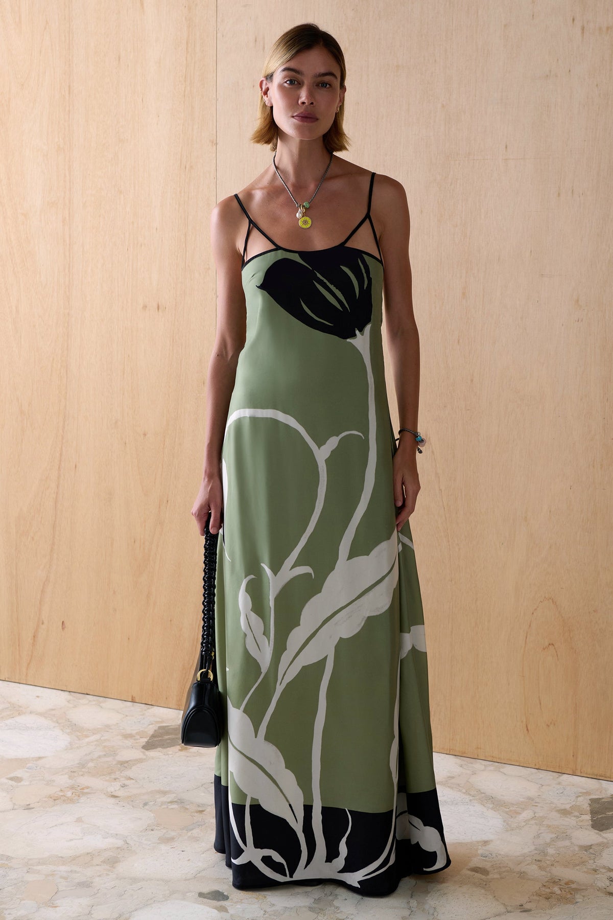 THE VIOLETA CUPRO DRESS