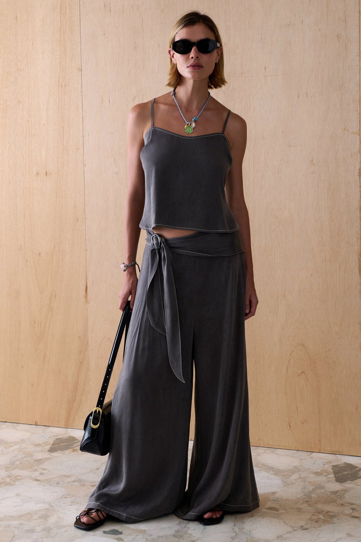 THE LUNA CUPRO PANTS