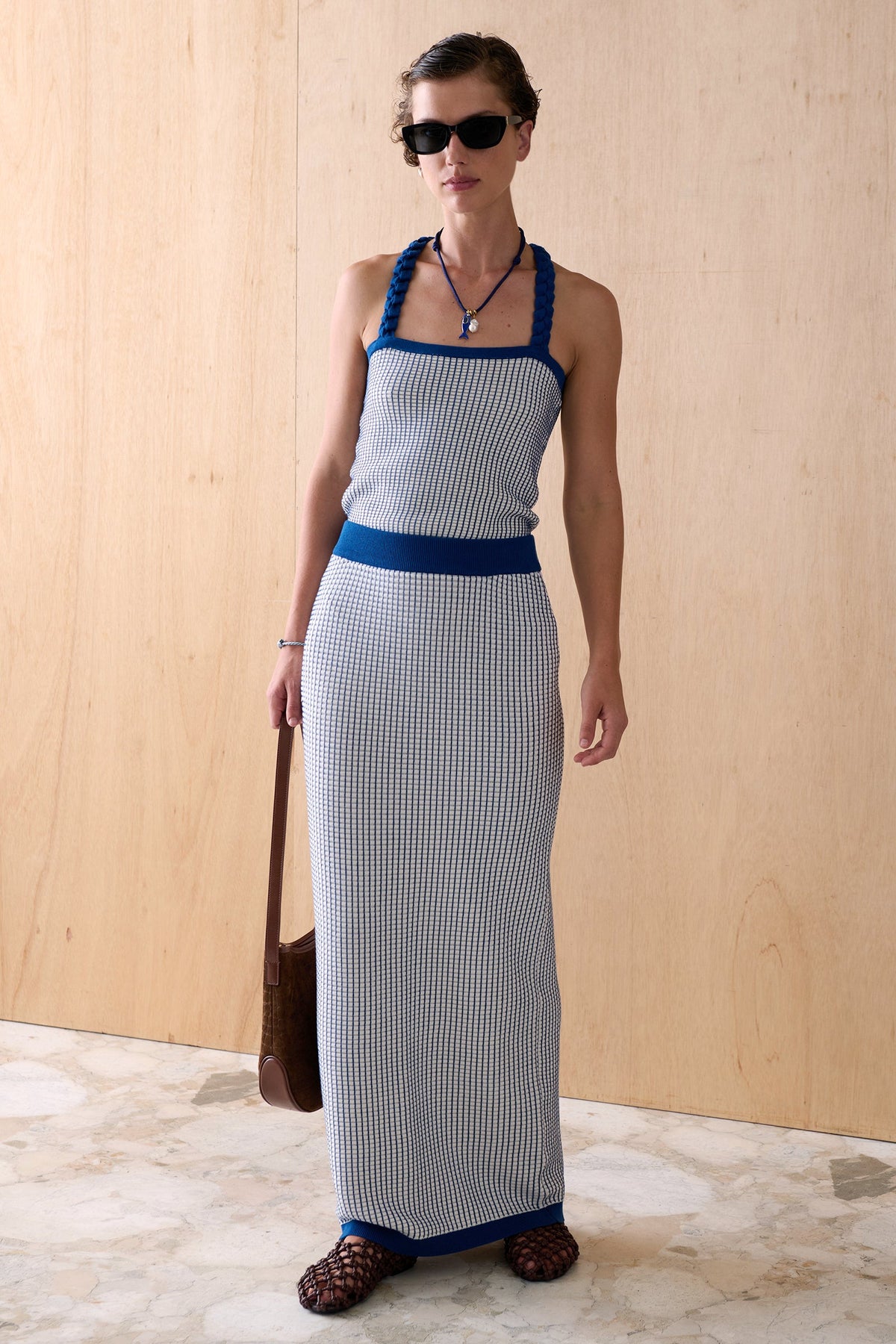 THE DOLLY COTTON KNIT SKIRT