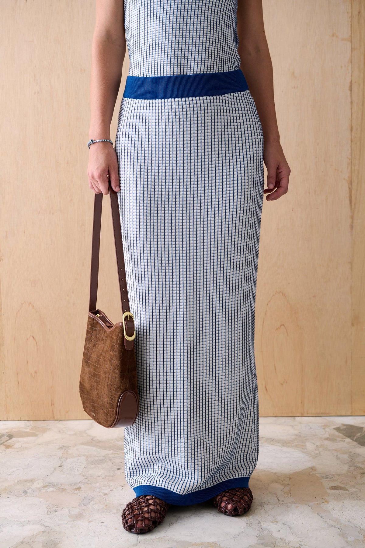 THE DOLLY COTTON KNIT SKIRT