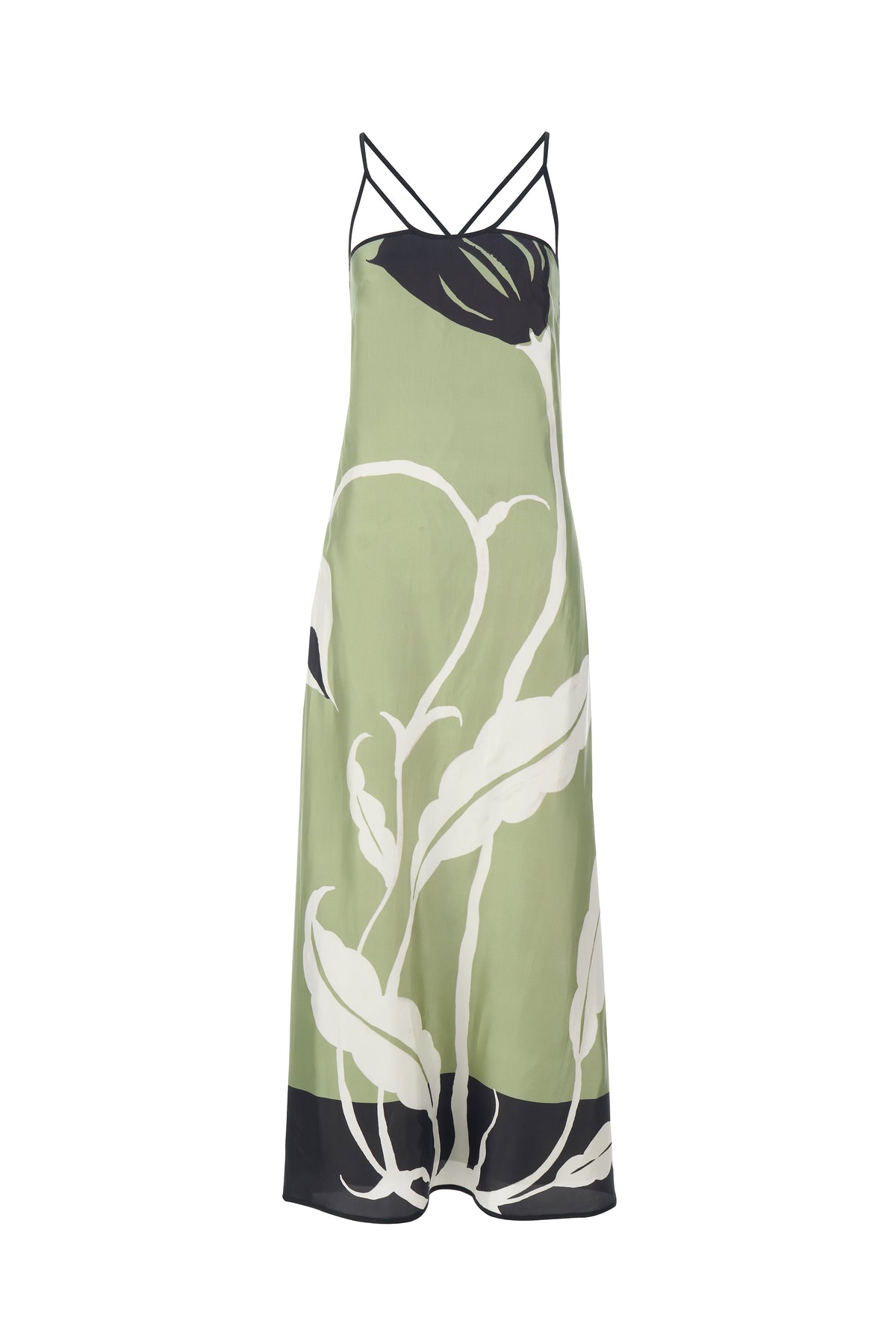 THE VIOLETA CUPRO DRESS
