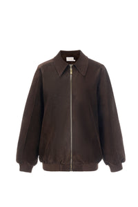 THE KENNEDY SUEDE BOMBER