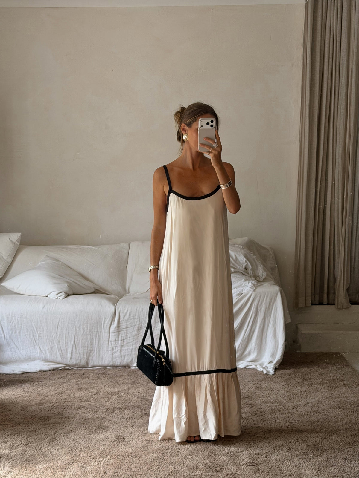 THE DELANY CUPRO DRESS