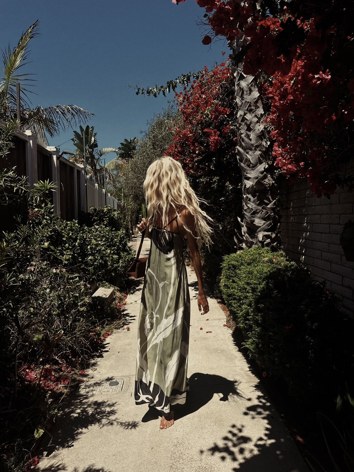 THE VIOLETA CUPRO DRESS
